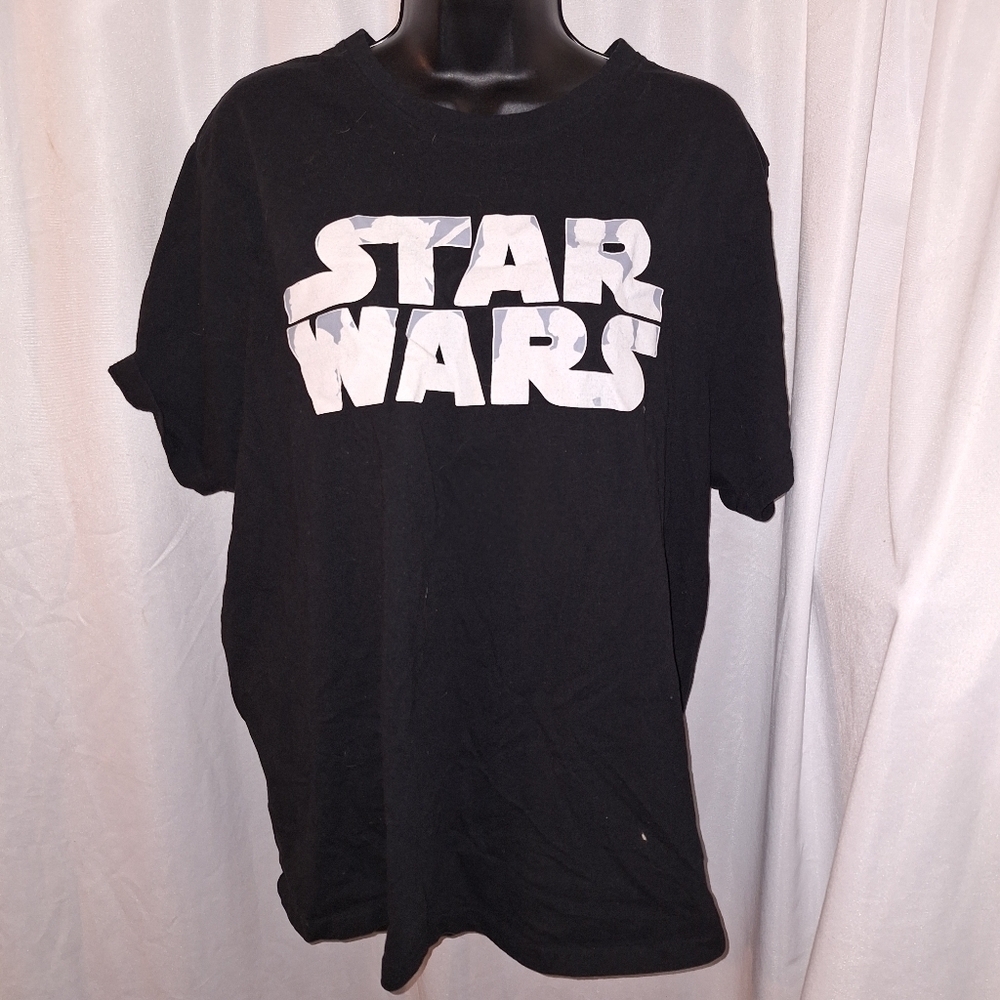 Star Wars Black and White Men's Shirt
